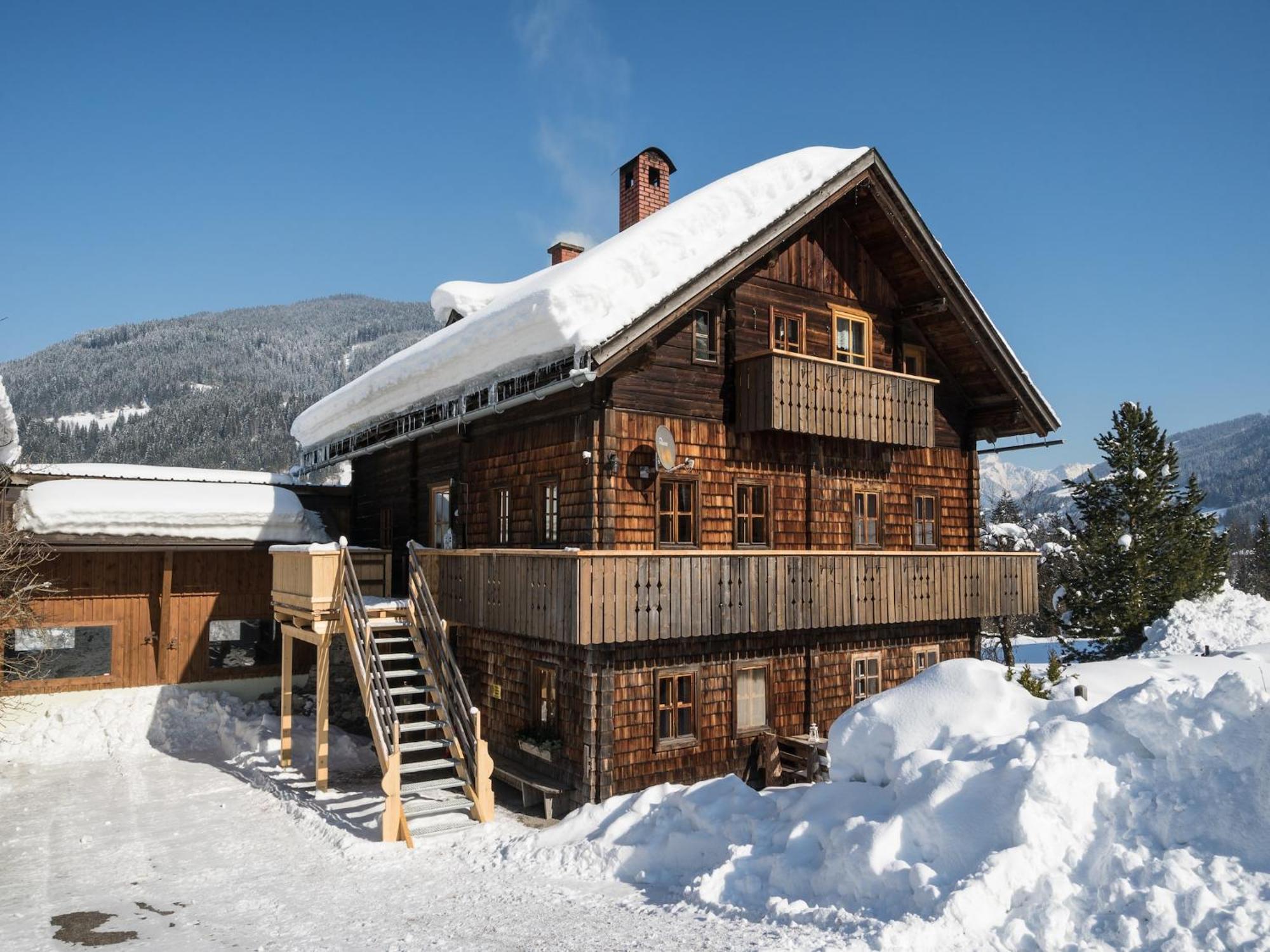 Sprawling Mansion Near Ski Area In Salzburg Эбен  Экстерьер фото